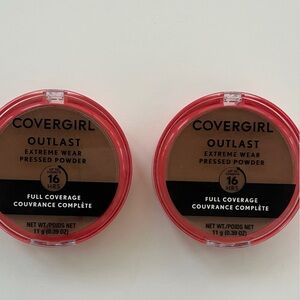 Covergirl Outlast Extreme Wear Pressed Powder 880 Cappuccino 2 Pack